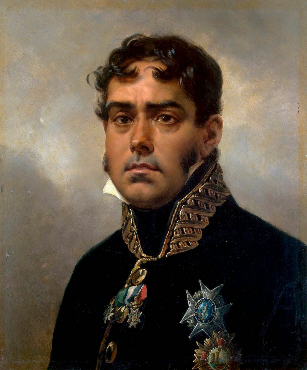 Portrait du général Pablo Morillo y Morillo - Emile Jean Horace Vernet