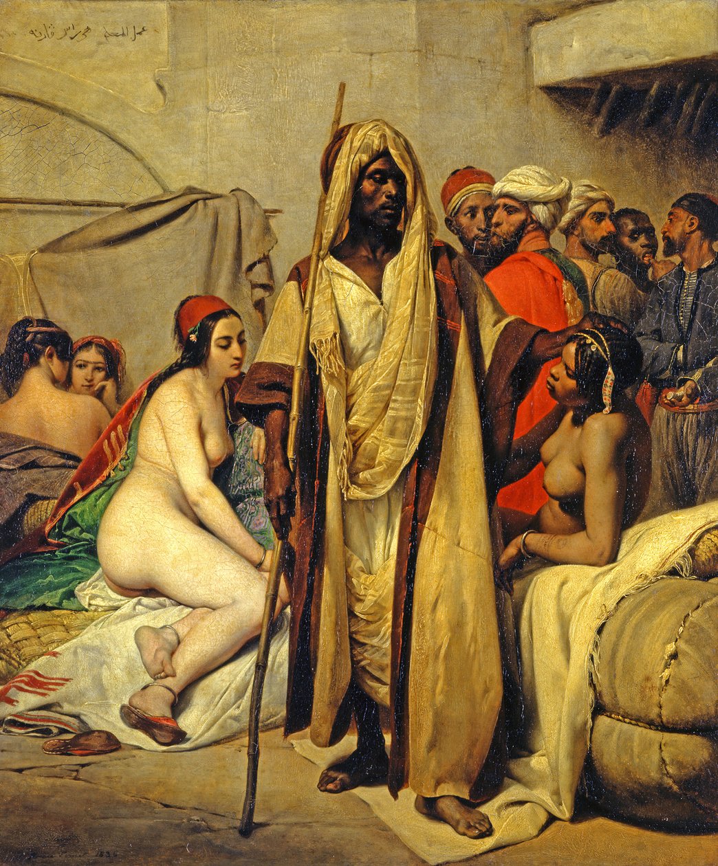 marché aux esclaves - Horace Vernet