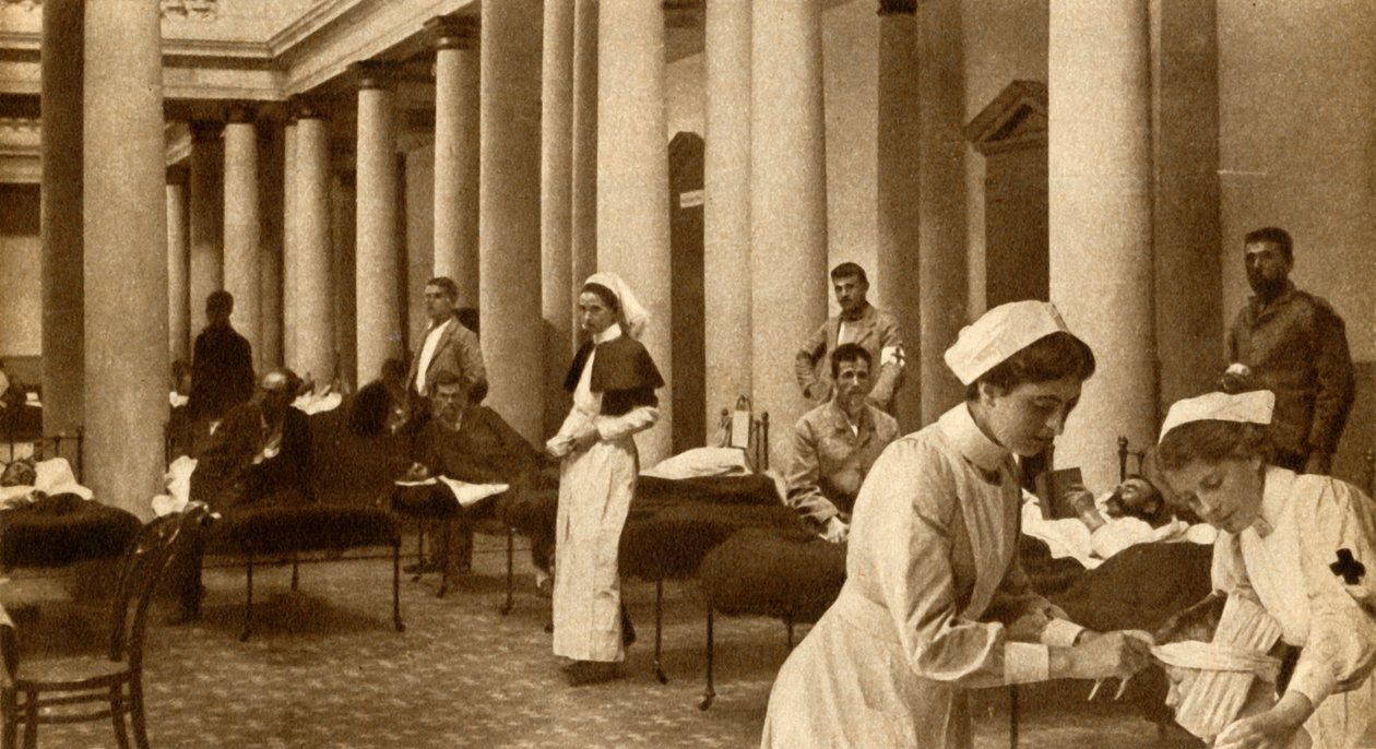 Boer et Britannique soignés ensemble, 1900, 1933 - Horace Walter Nicholls