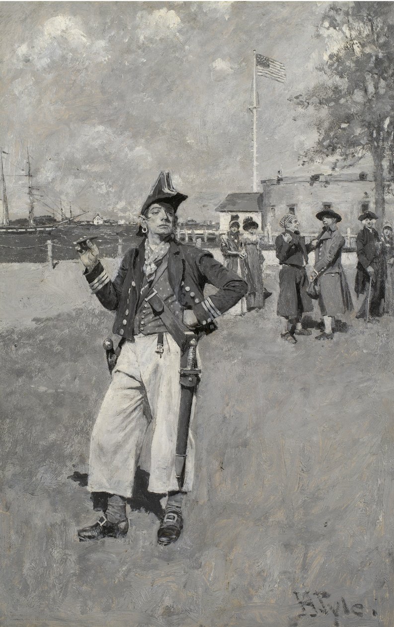 Un corsaire à terre, 1893 - Howard Pyle