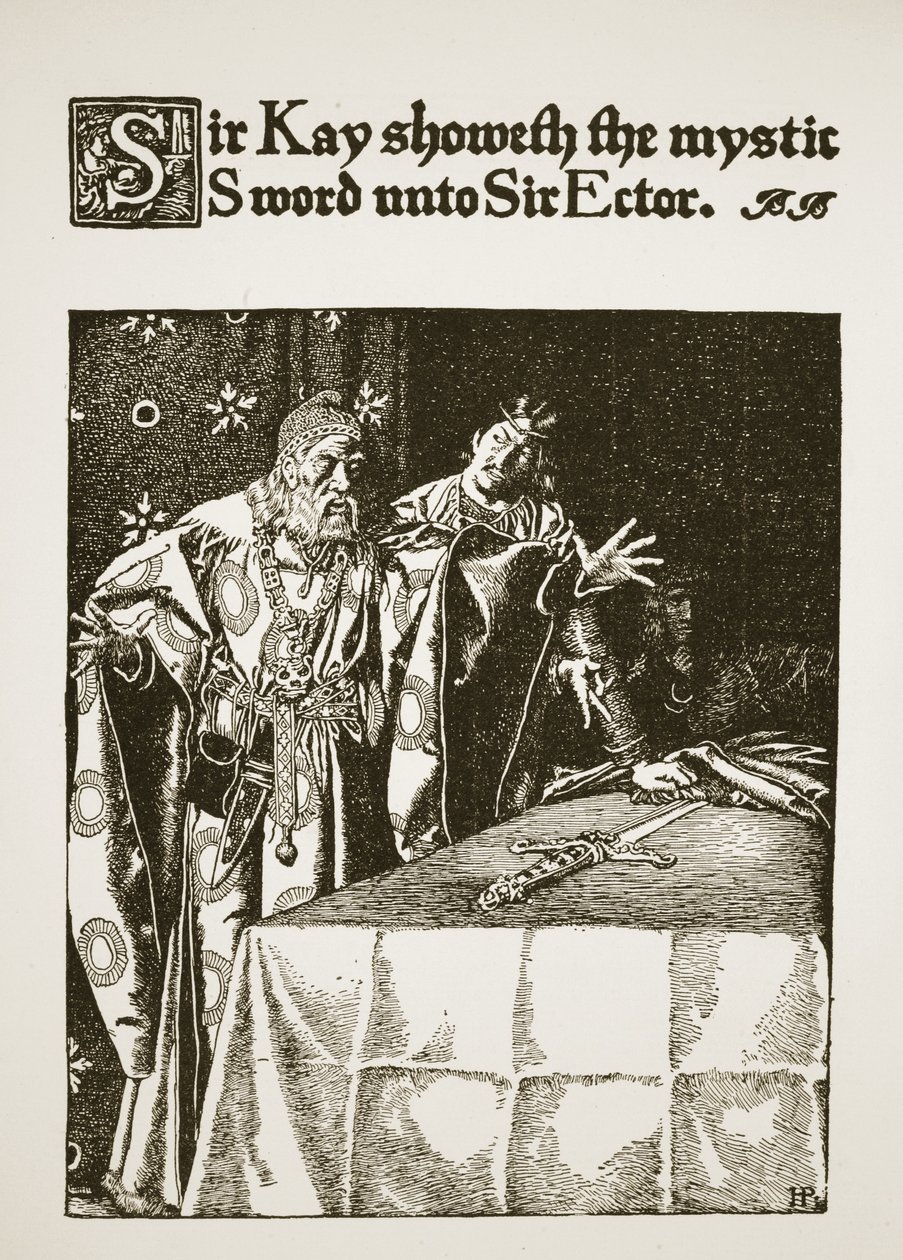 Sir Kay montre l
