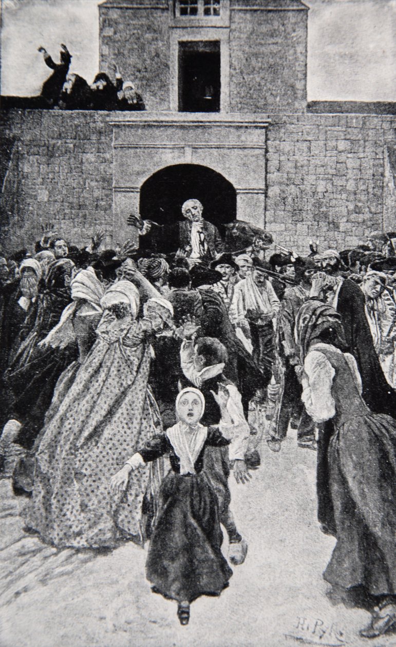 La chute de Montcalm - Howard Pyle