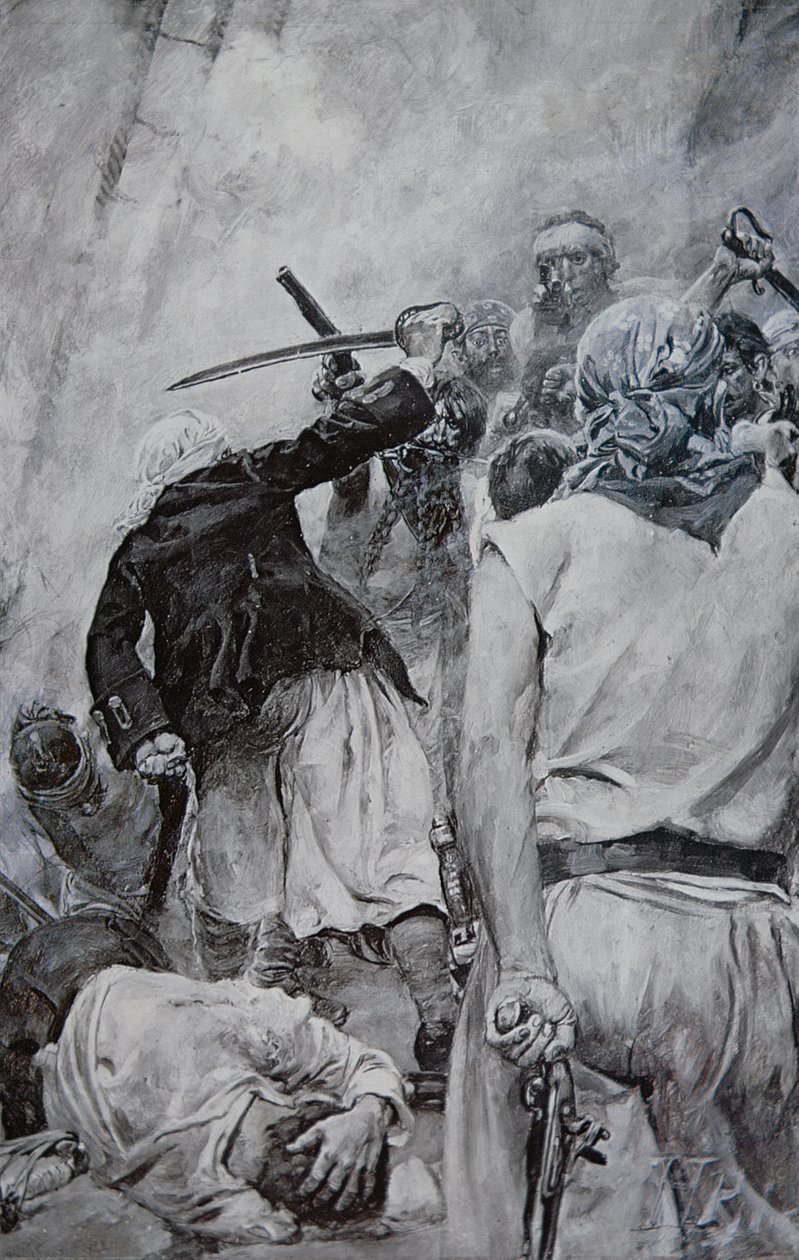 Un combat de pirates - Howard (after) Pyle