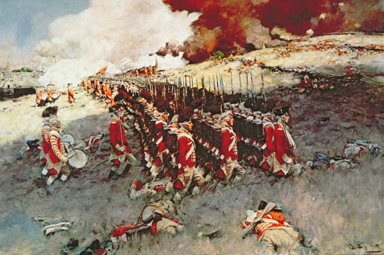 Bataille de Bunker Hill - Howard (after) Pyle