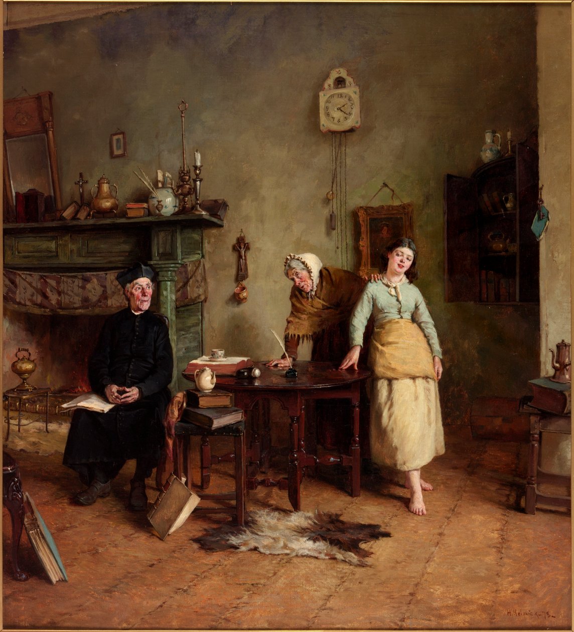 La Fille Capricieuse, 1878 - Howard Helmick