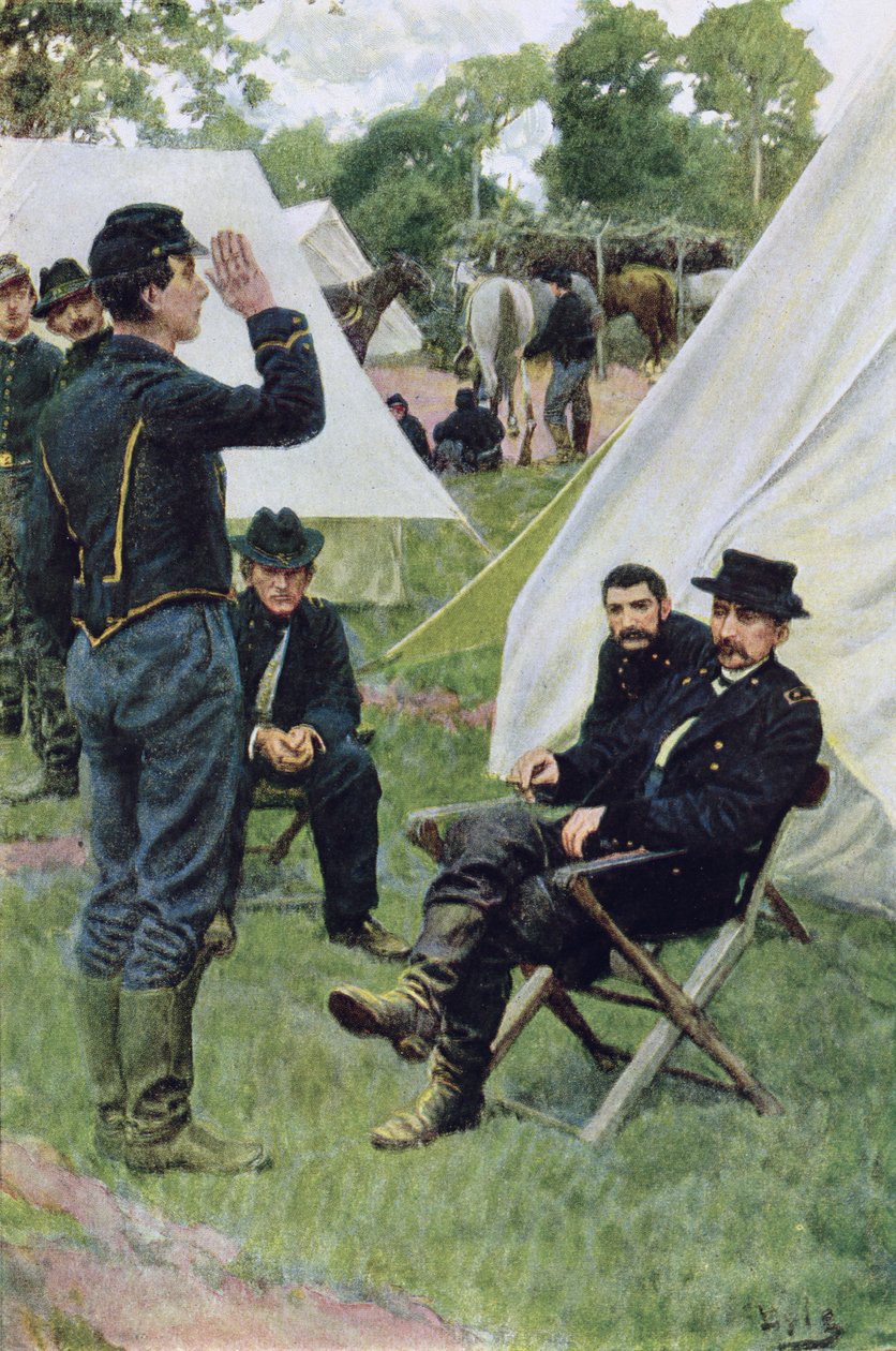 Première rencontre de Sheridan avec Rowand, illustration de 
