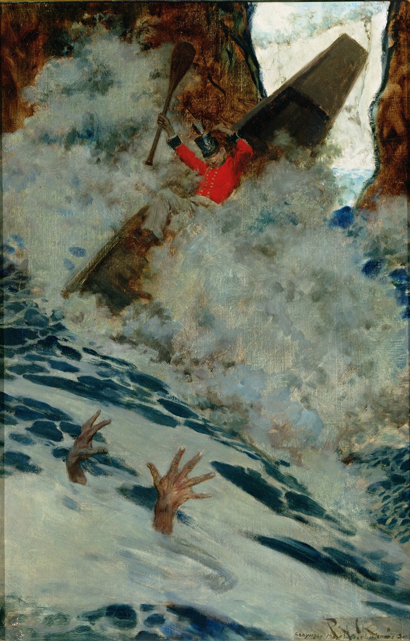 Le bateau et moi sommes passés devant lui à toute vitesse, de 