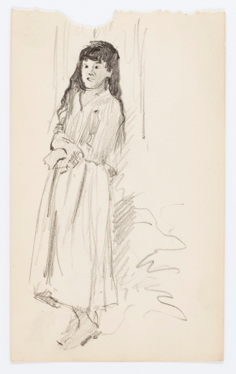 Sans titre (silhouette de femme) - Howard Russell Butler