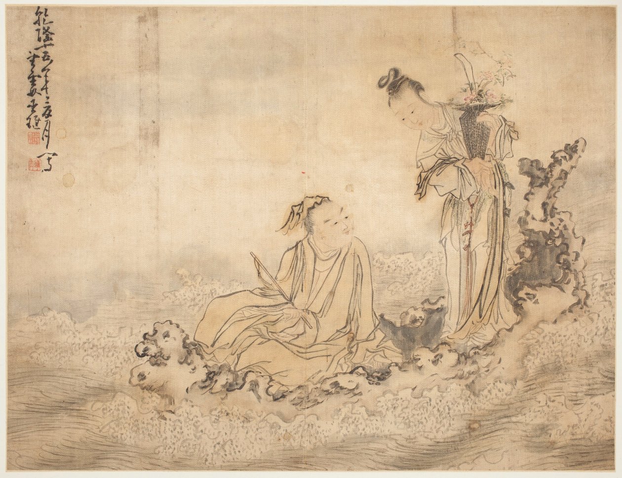 Paysages et figures : Figures - Huang Shen