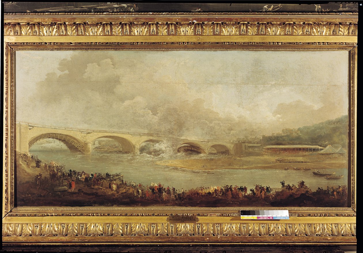 Inauguration du Pont de Neuilly, 1772 - Hubert Robert