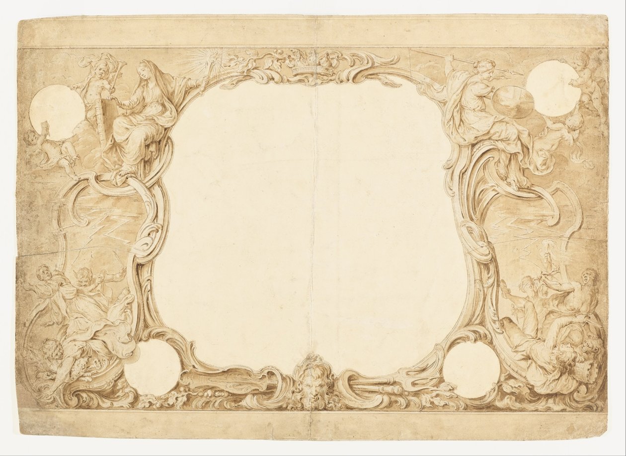 Design pour une bordure ornementale, utilisée pour l