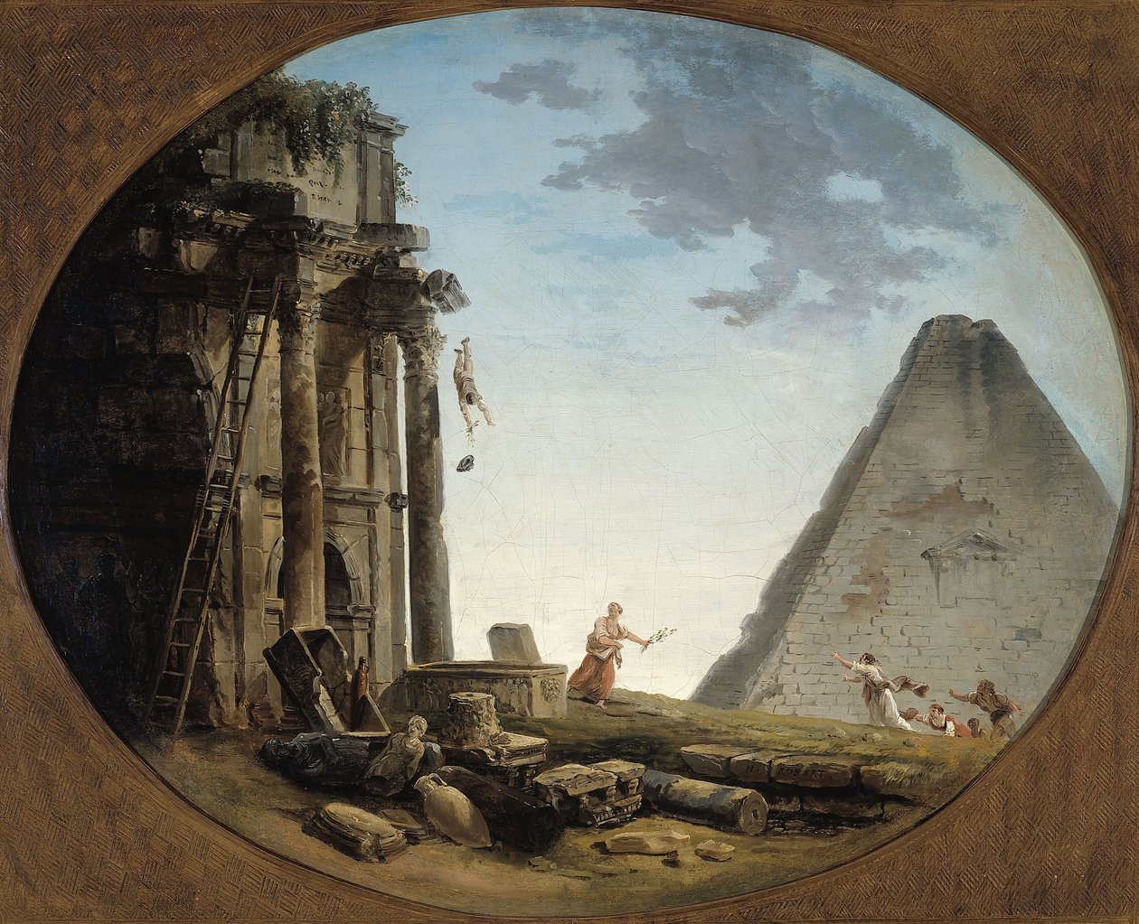 Der Unfall - Hubert Robert