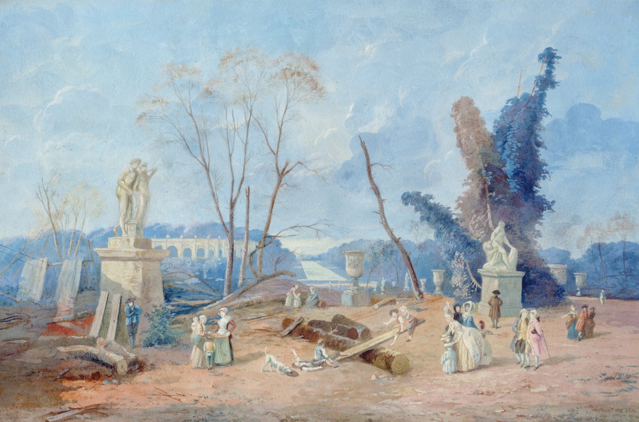 Le Tapis Vert Versailles - Hubert Robert