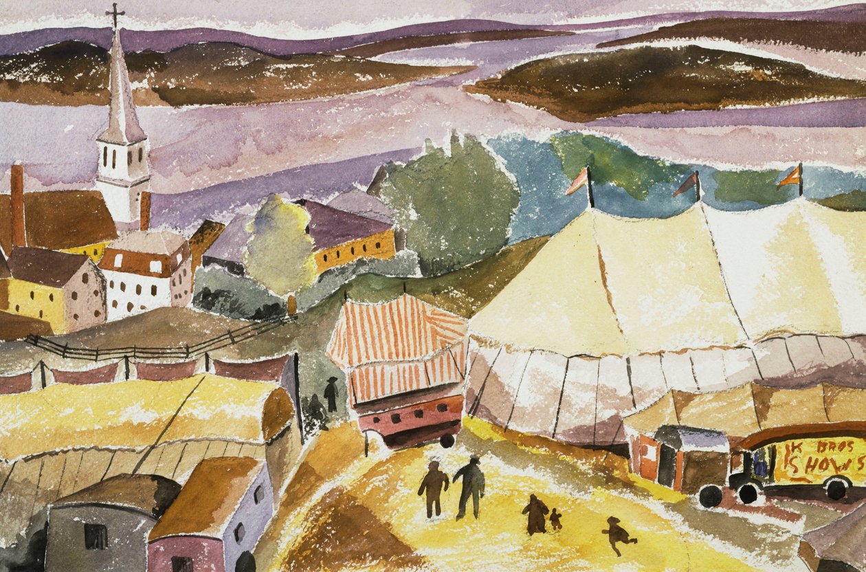 Le cirque arrive à Tréport - Hugh Collins