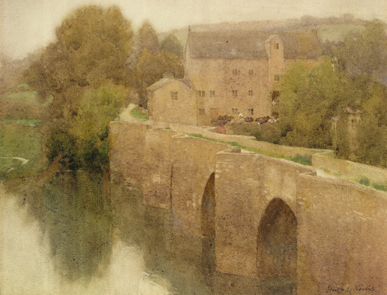 Pont de Staverton, Devon - Hugh L. Norris
