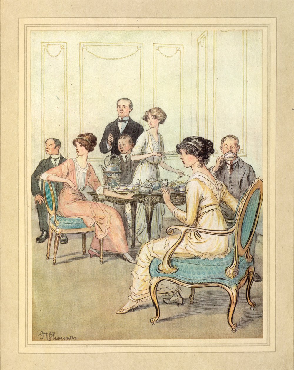 Prendre le thé, de 