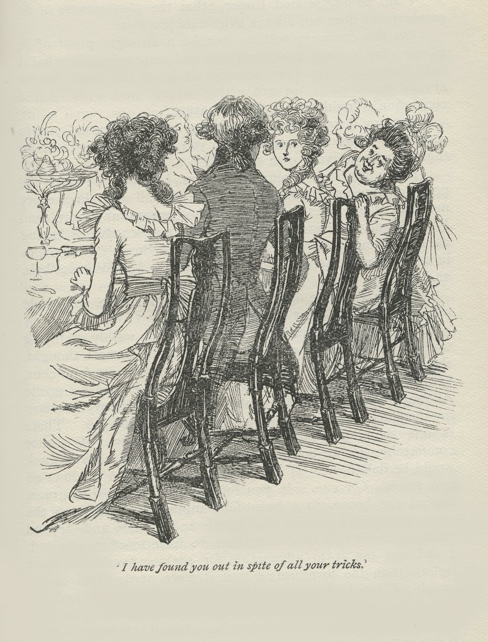 Je vous ai trouvé malgré tous vos tours, 1896 - Hugh Thomson