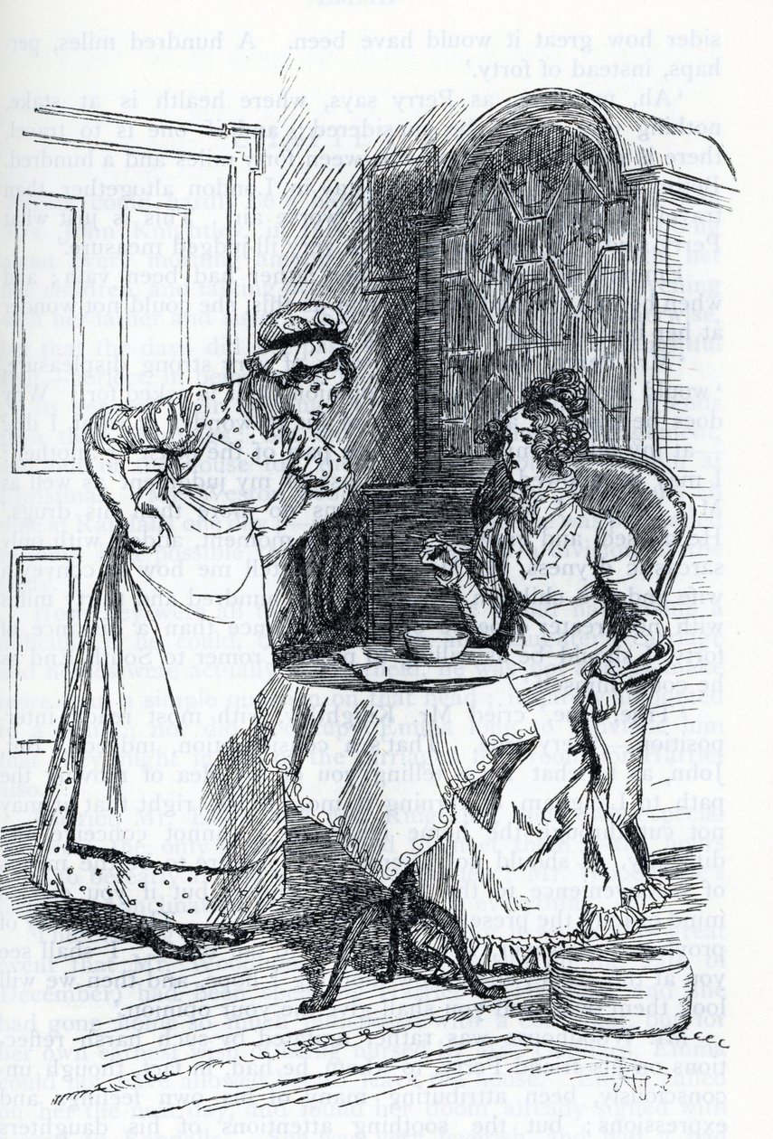 Illustration pour "Emma" de Jane Austen - Hugh Thomson