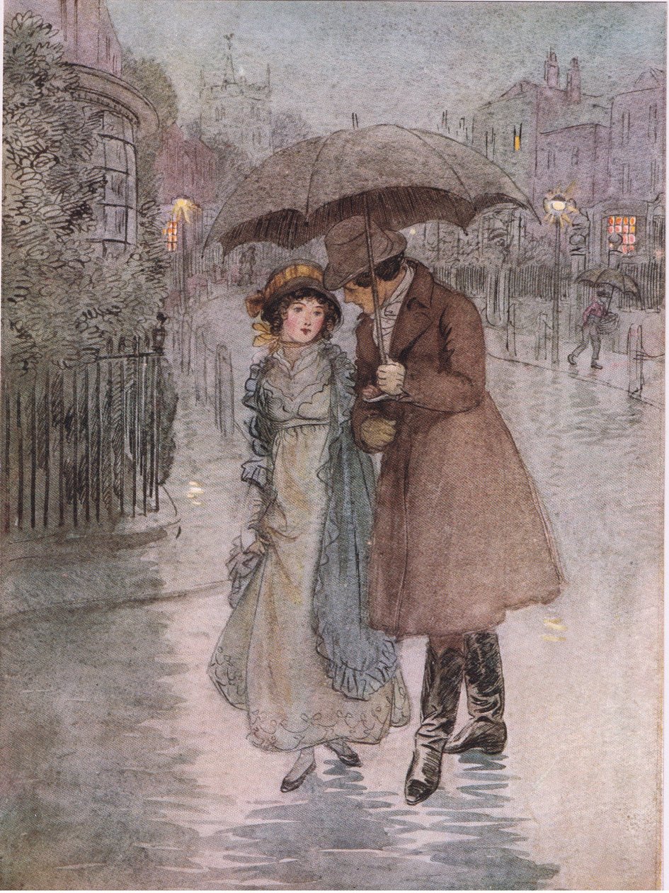 Phoebe : "Il pleuvait, et mon visage était mouillé." - Hugh Thomson