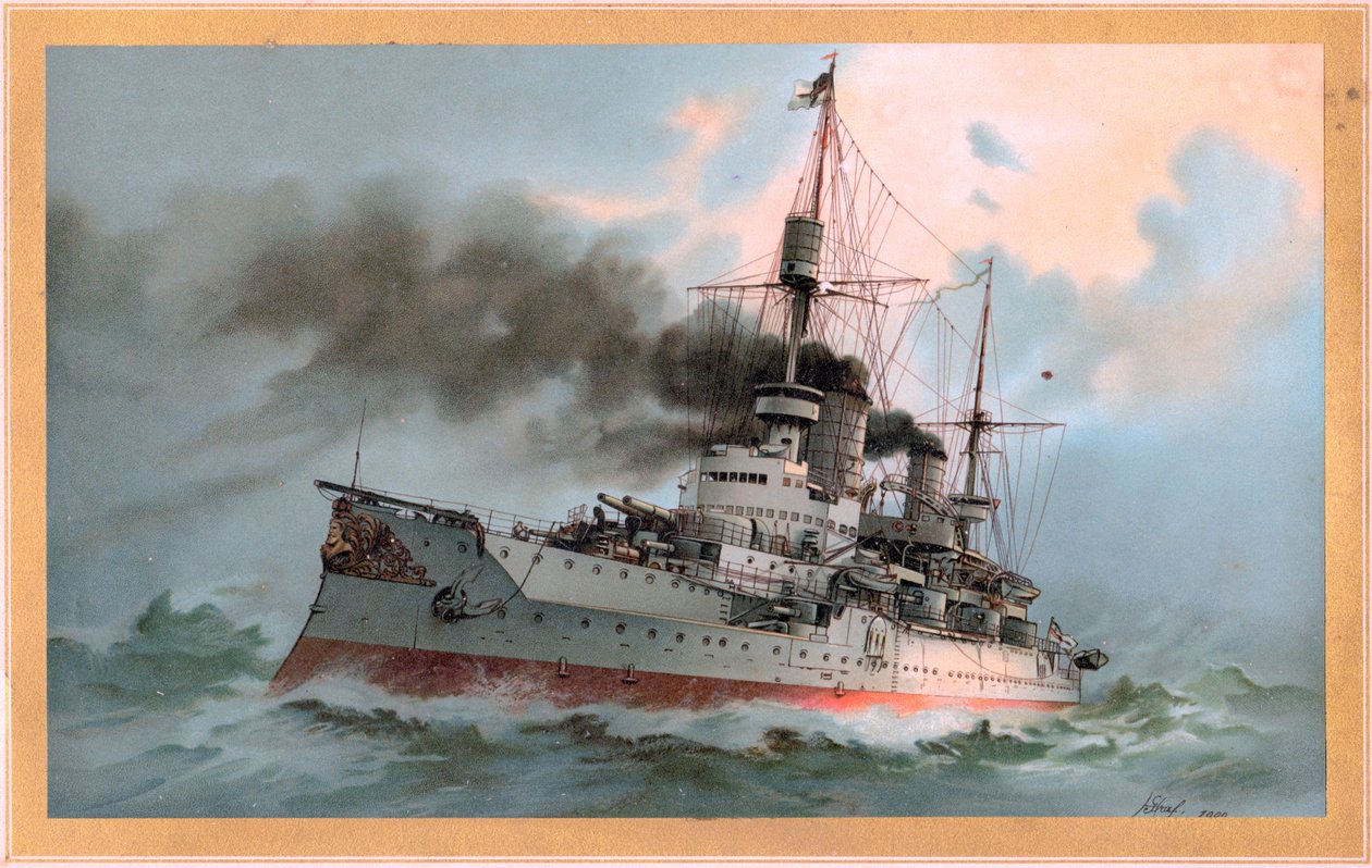 S.M. Navire de ligne Kaiser Friedrich III - Hugo Graf