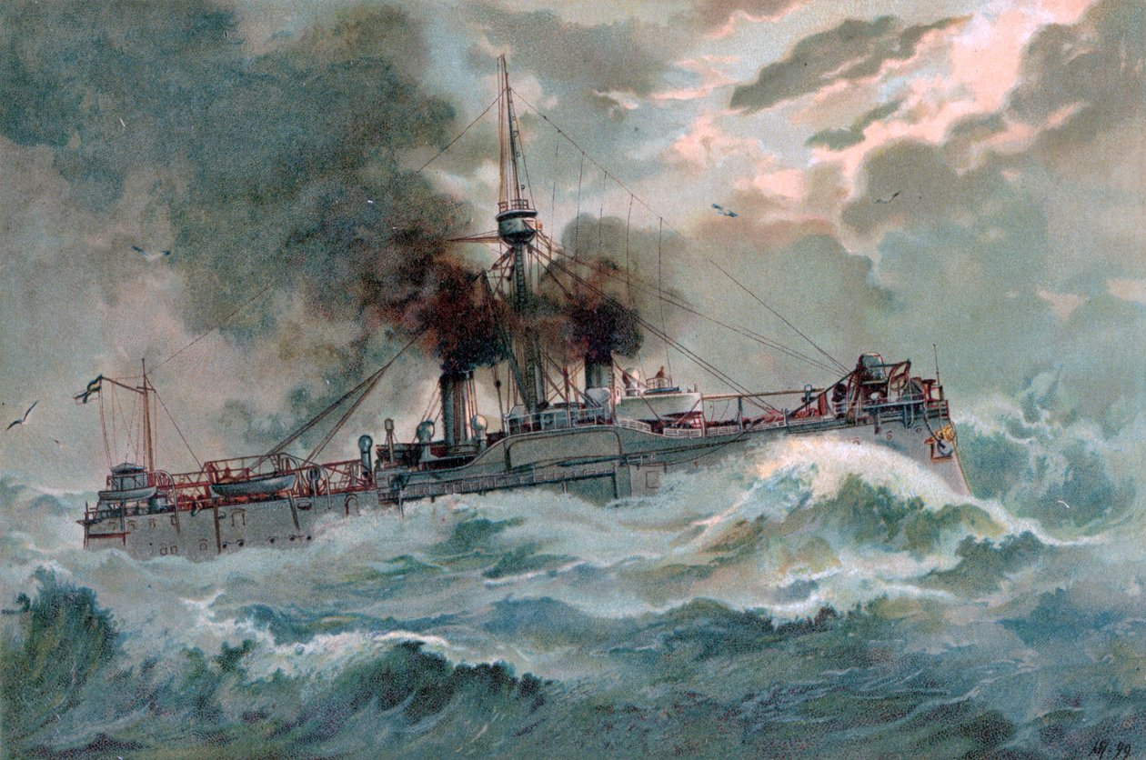 S.M. Navire de ligne Oldenburg - Hugo Graf