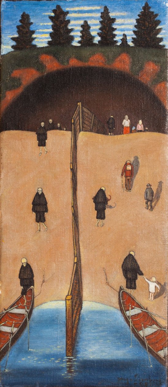 À la porte de Tuonela - Hugo Simberg