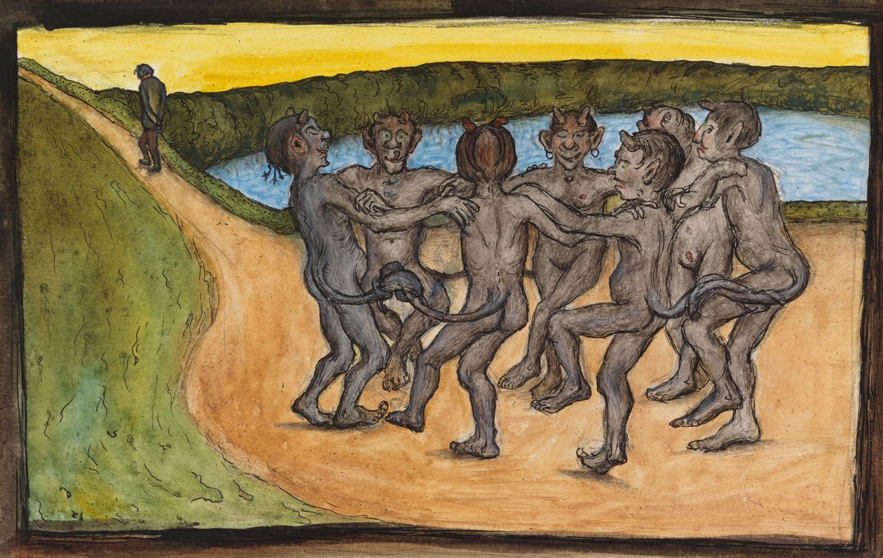 Danse en ronde - Hugo Simberg