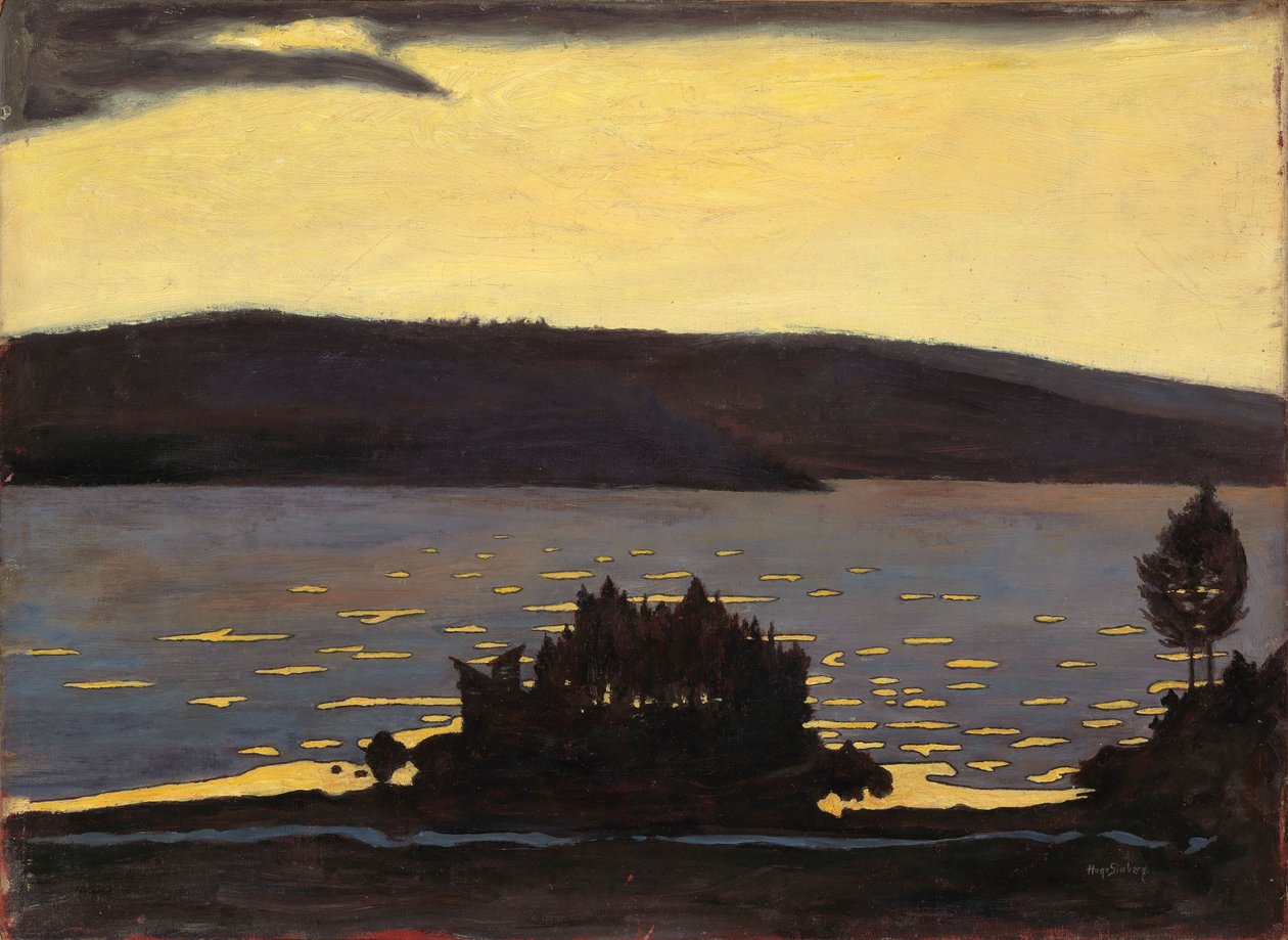 Soirée de printemps, « Ice Break » - Hugo Simberg