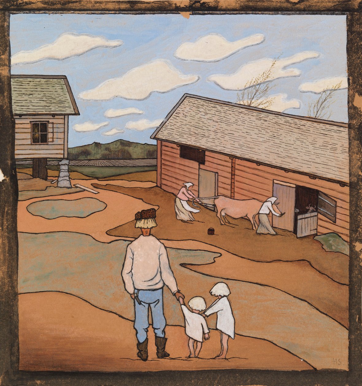 Ambiance printanière - Hugo Simberg