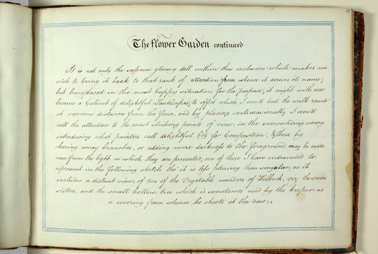 Livre Rouge : Welbeck - Humphry Repton