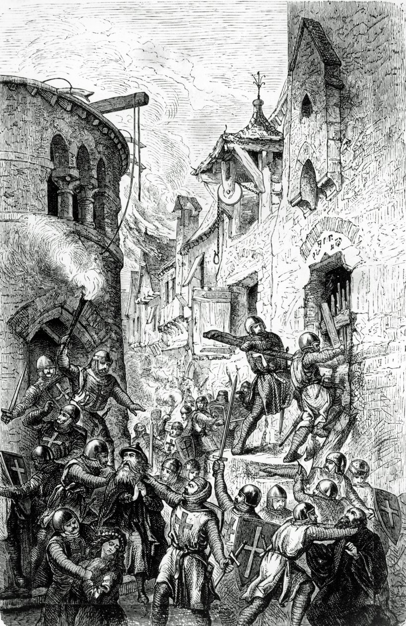 Antisémitisme et persécution des Juifs par les Croisés, 1881 - Hungarian School