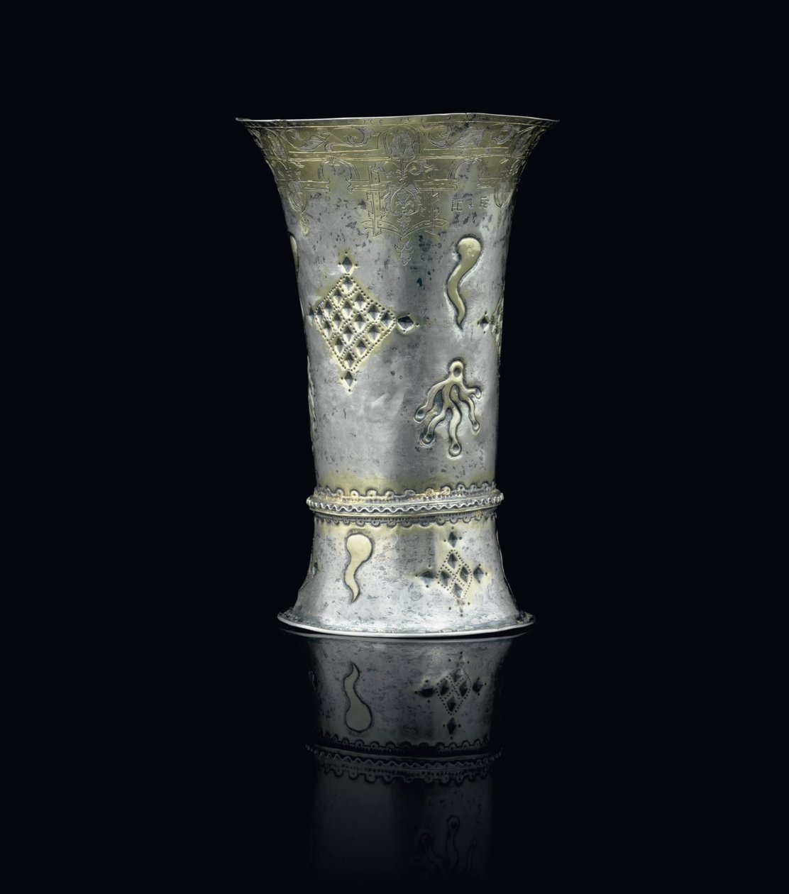 Gobelet, probablement Debrecen, c.1600 - Hungarian School