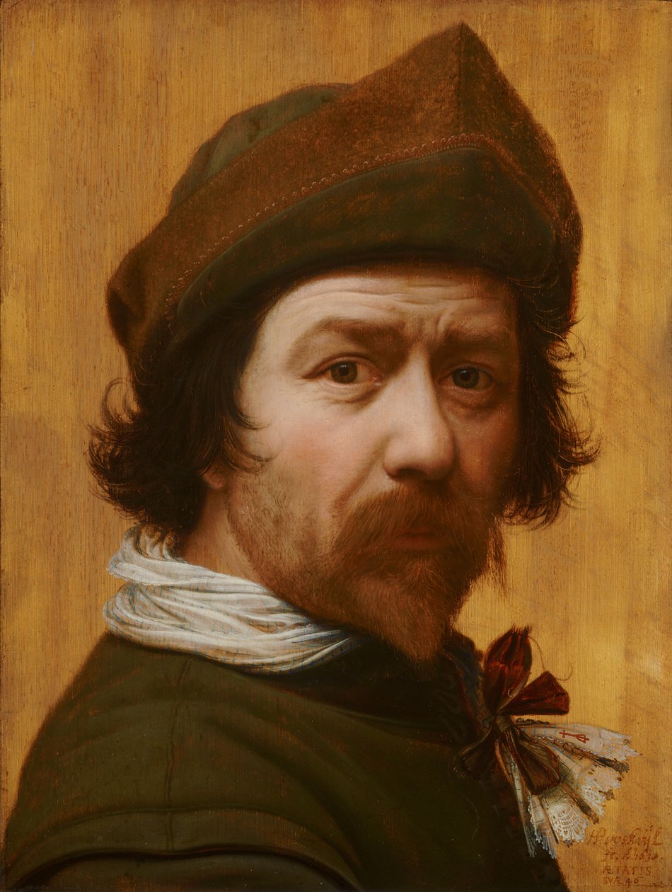 Autoportrait, 1638 - Huygh Pietersz. Voskuyl