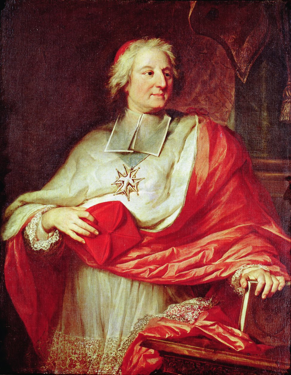 Portrait du Cardinal Melchior de Polignac (1661-1742) - Hyacinthe Francois Rigaud