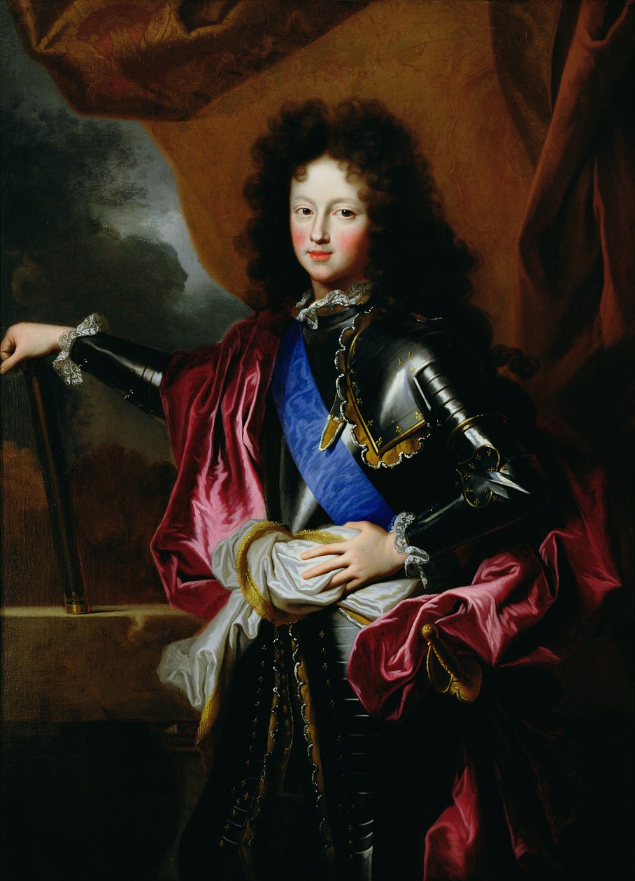 Portrait de Louis de France (1682-1712) Duc de Bourgogne, vers 1697 - Hyacinthe Francois Rigaud
