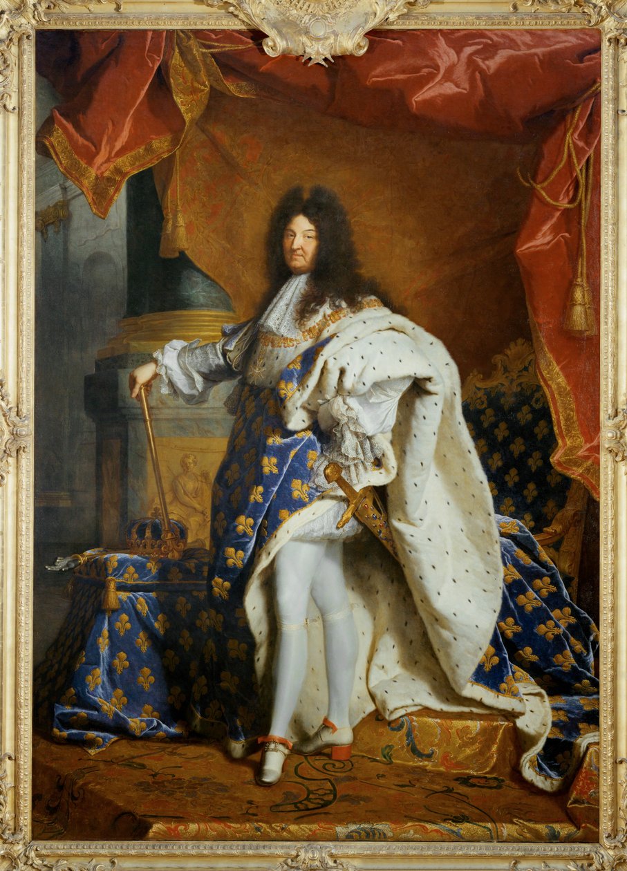 Louis XIV, roi de France Portrait en costume royal ... - Hyacinthe Francois Rigaud