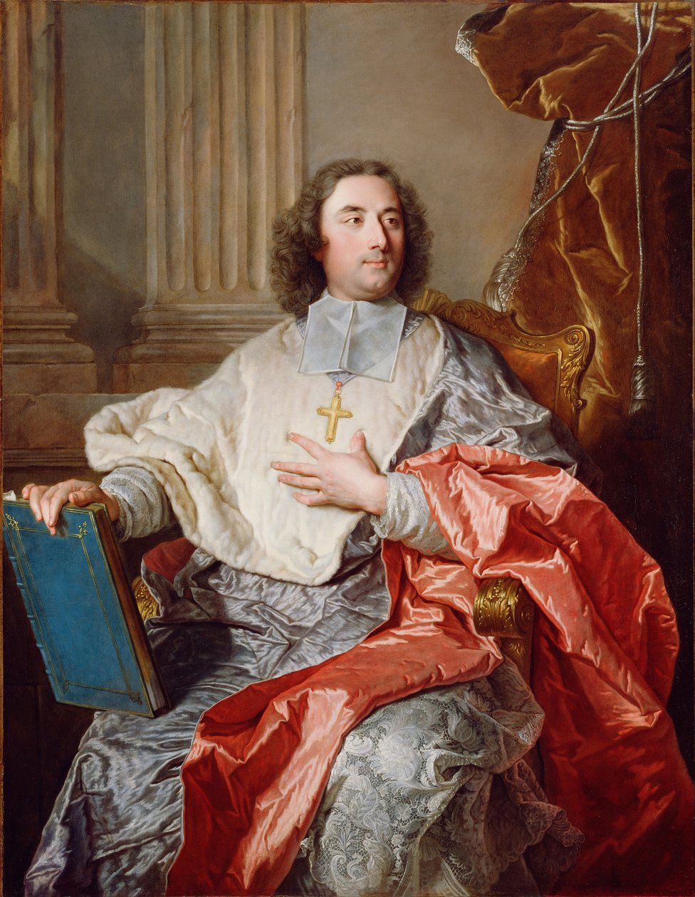 Charles de Saint-Albin, archevêque de Cambrai - Hyacinthe Rigaud