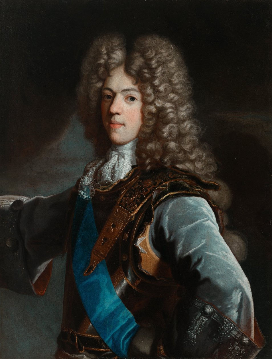 Portrait de Konstanty Władysław Sobieski (1680-1726) - Hyacinthe Rigaud