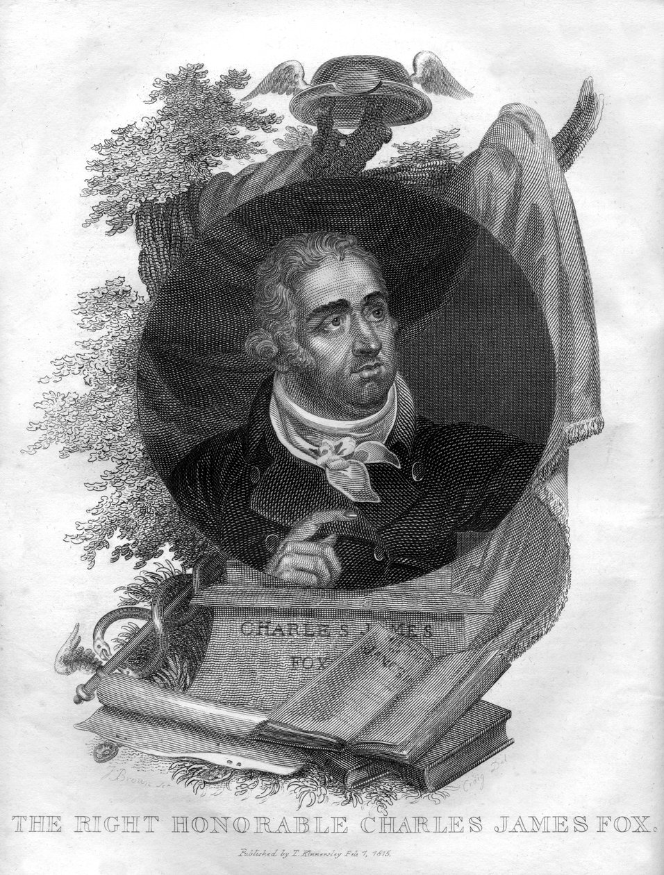 Le très honorable Charles James Fox 1749-1806, 1816 - I. Brown