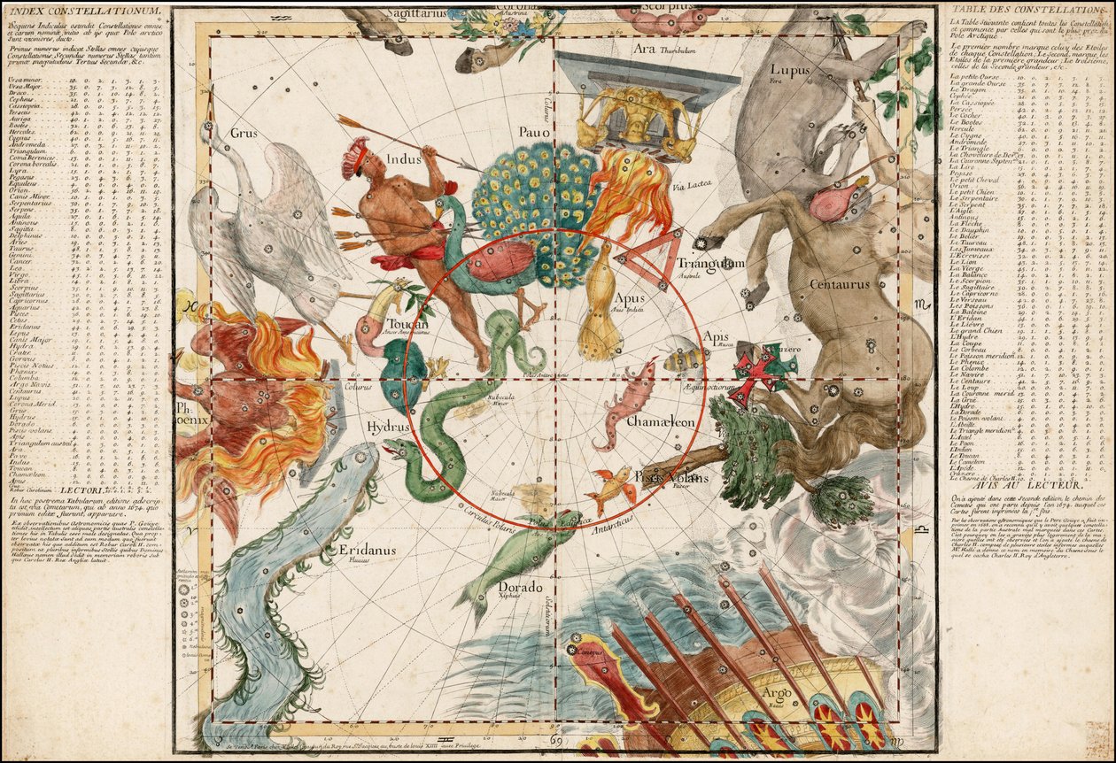 Carte céleste de l