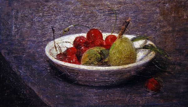 Cerises et Amandes - Ignace Henri Jean Fantin-Latour