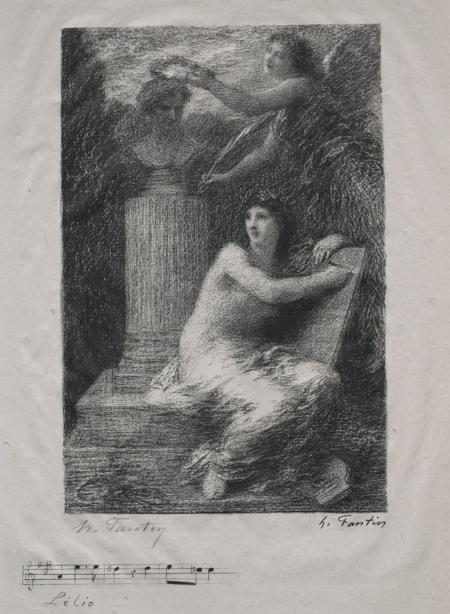À Berlioz - Ignace Henri Jean Fantin Latour