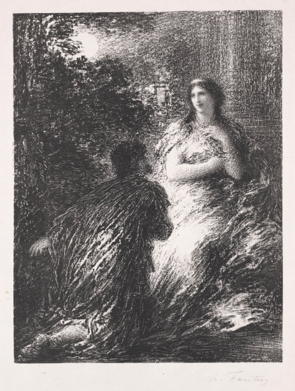 Duo des Troyens - Ignace Henri Jean Fantin Latour