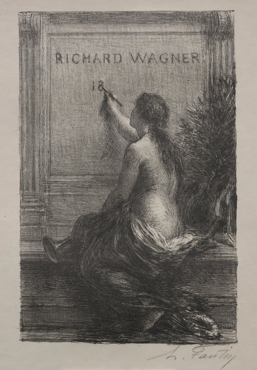 Immortalité - Ignace Henri Jean Fantin Latour