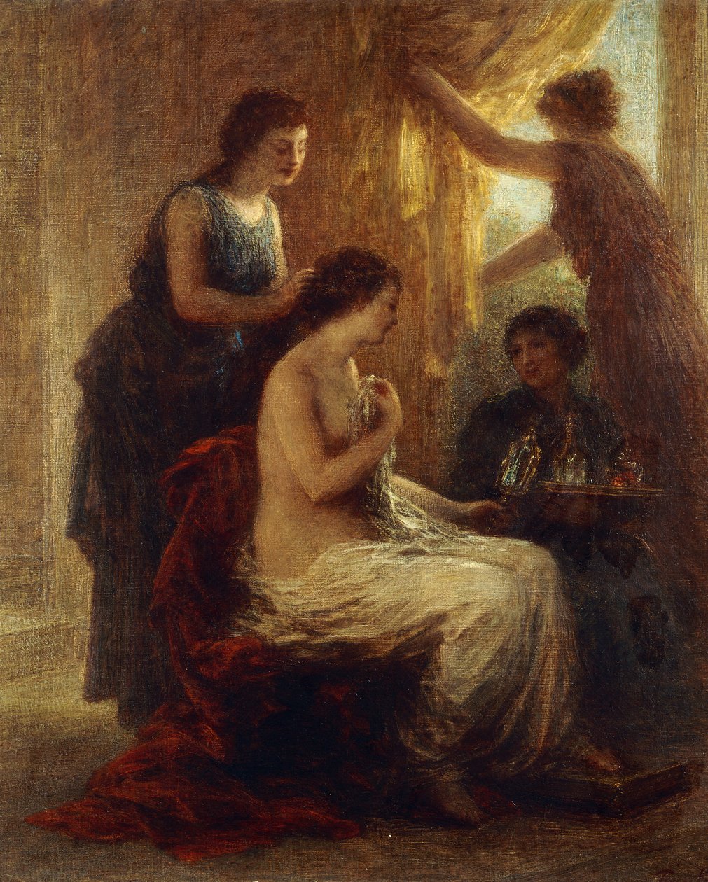La Toilette - Ignace Henri Jean Fantin-Latour