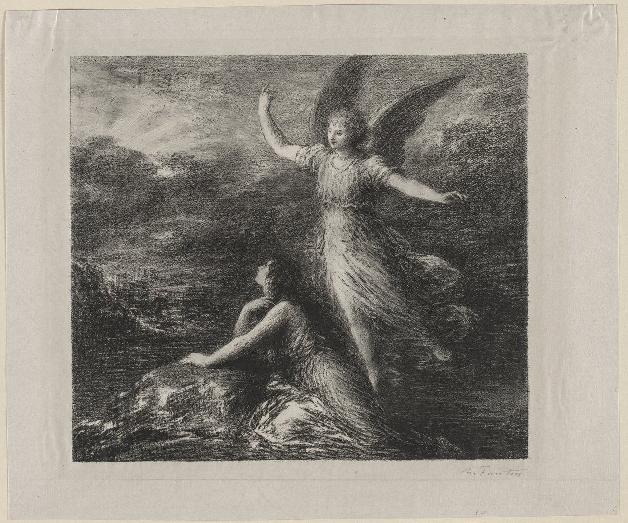 Le Paradis et la Péri - Ignace Henri Jean Fantin Latour