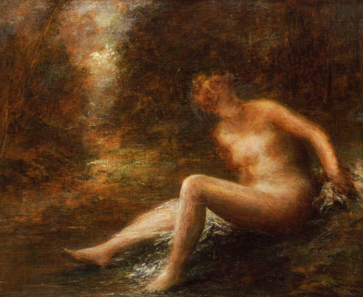 La Chasseresse - Ignace Henri Jean Fantin Latour