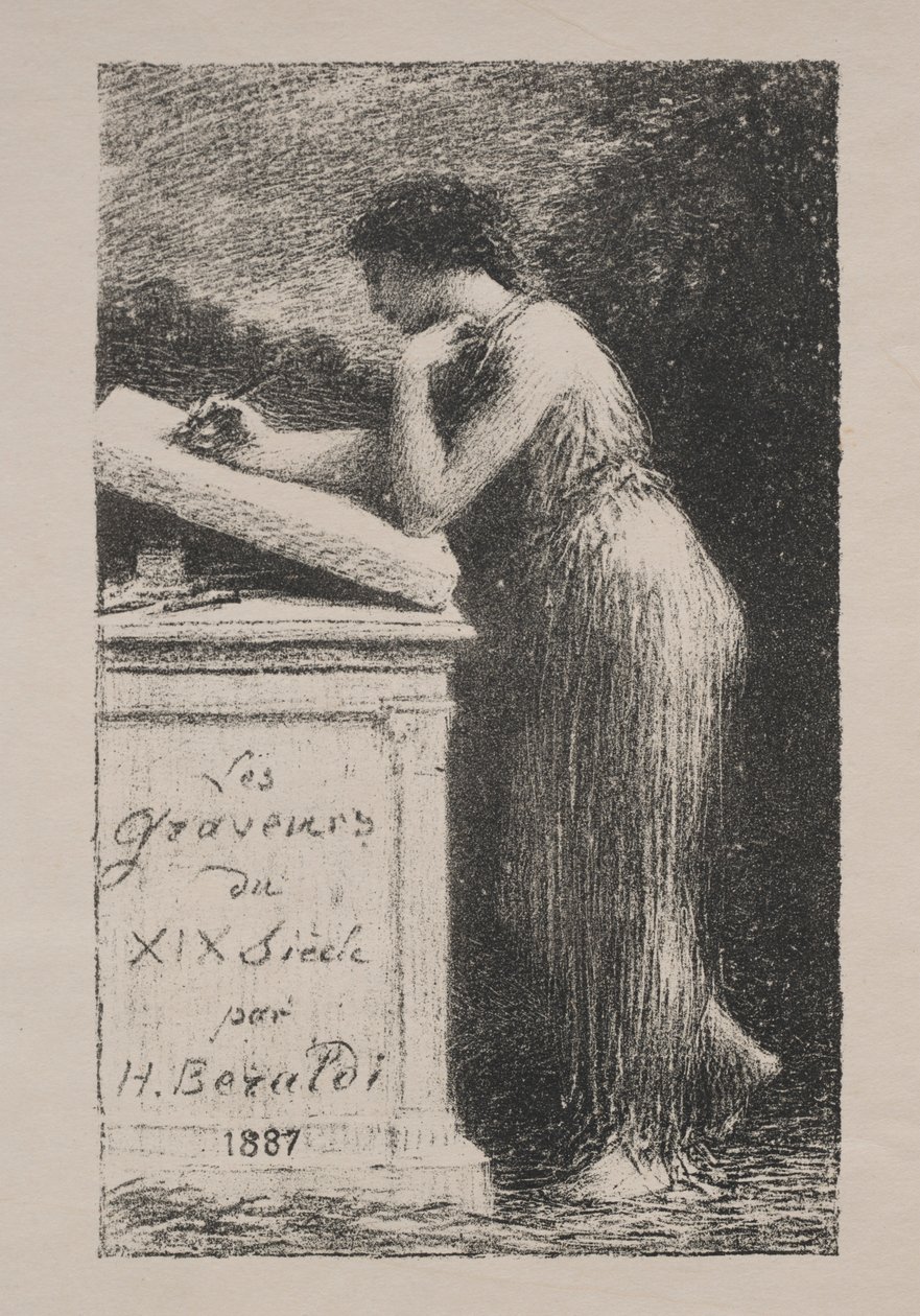 La lithographie, 1887 - Ignace Henri Jean Fantin Latour