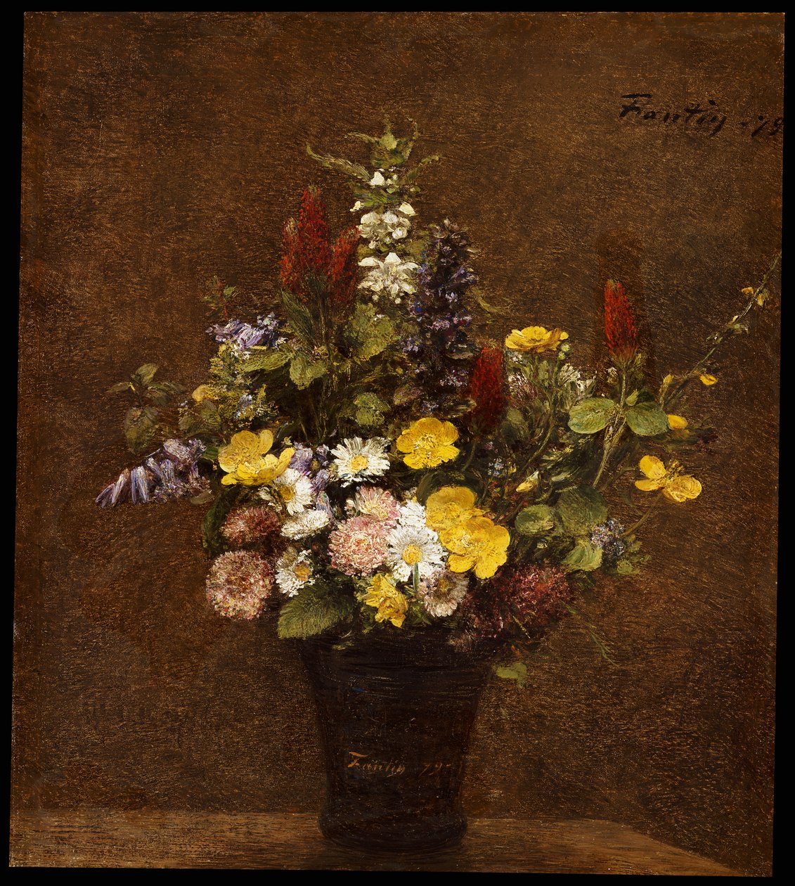 Fleurs Sauvages - Ignace Henri Jean Fantin Latour