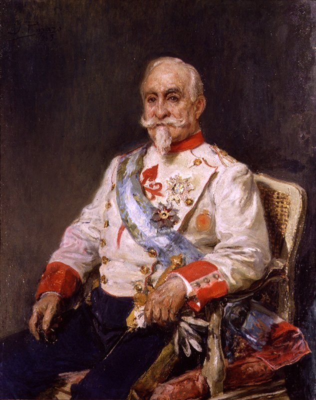 Portrait du Comte Guaki - Ignacio Pinazo Camarlench